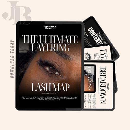 The Ultimate Layering Lash Map Ebook