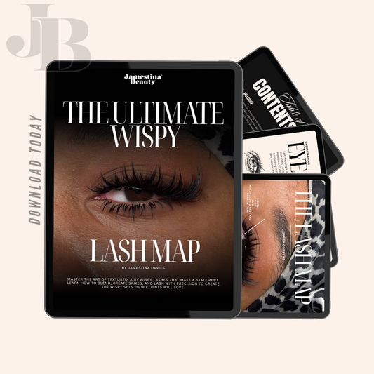 The Ultimate Wispy Lash Map Ebook