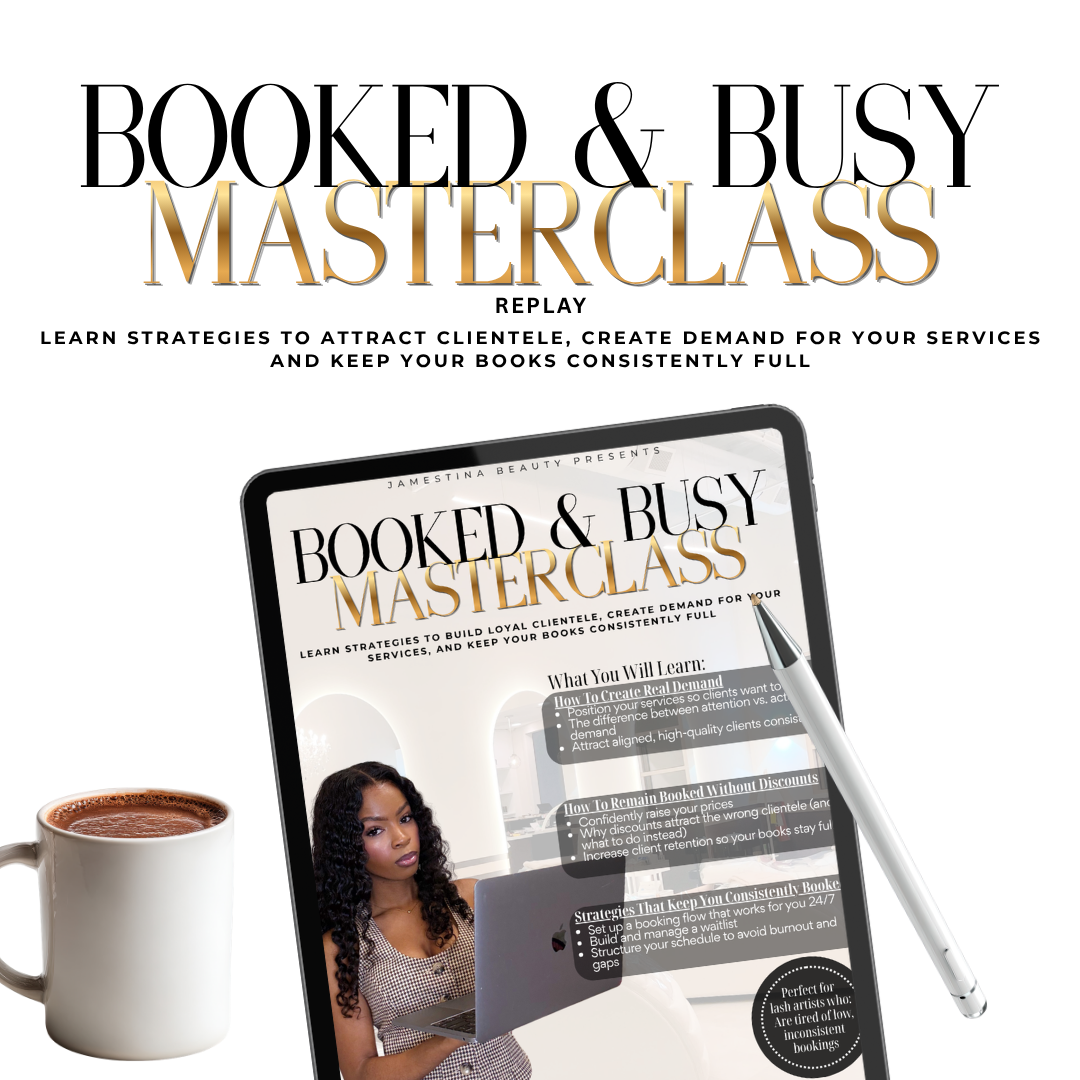 The Booked & Busy Masterclass Replay