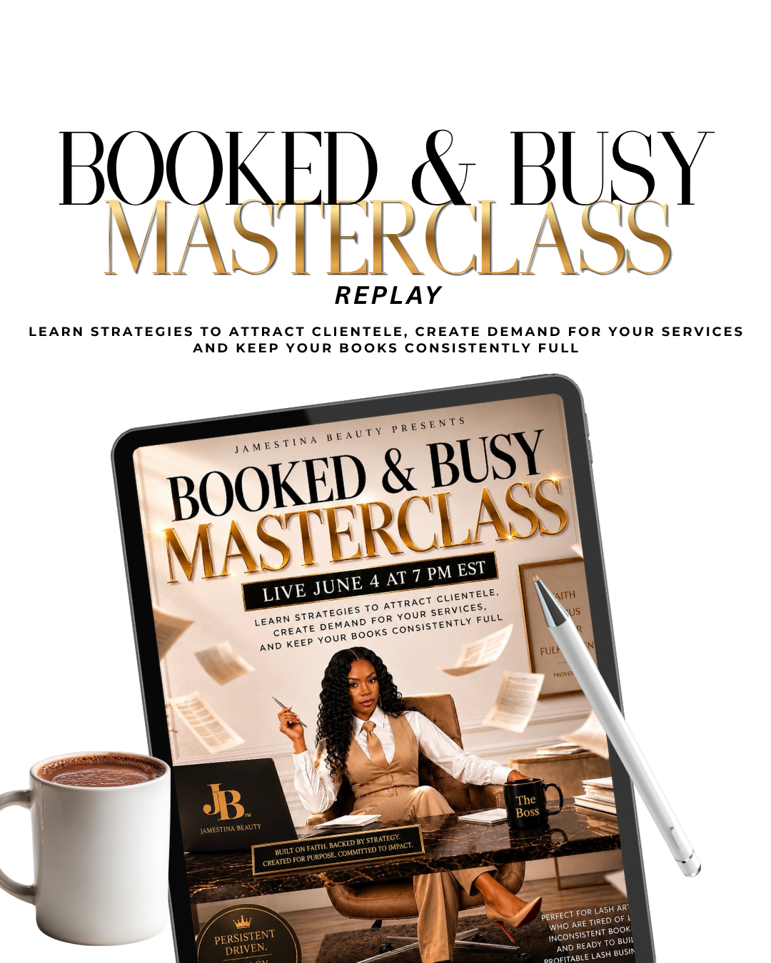 The Booked & Busy Masterclass Replay