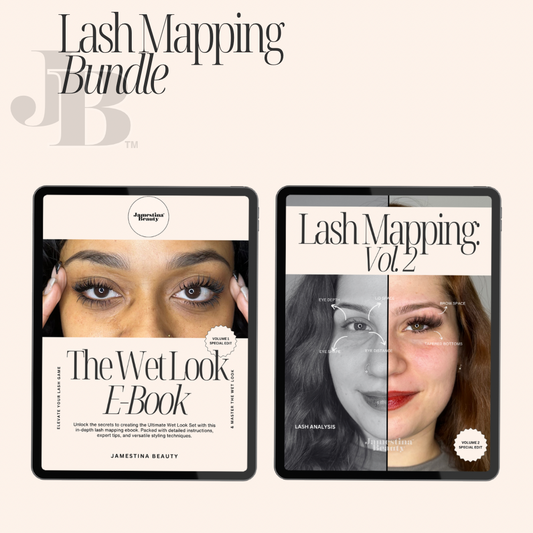 The Ultimate Wet Look Ebook & Lash Mapping Ebook Vol. 2 Bundle
