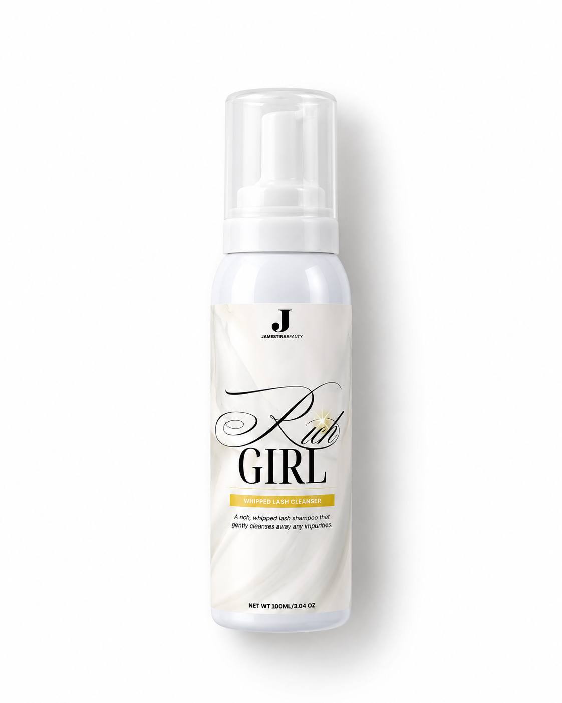 “Rich Girl” Whipped Lash Cleanser